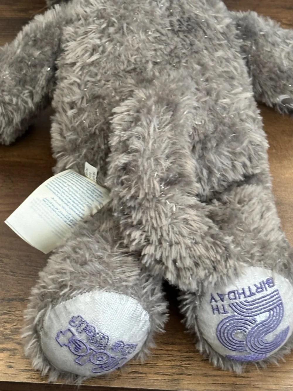 Build a Bear VIOLET THE WOLF 25th Anniversary Plush Stuffed Toy Great Wolf Lodge
